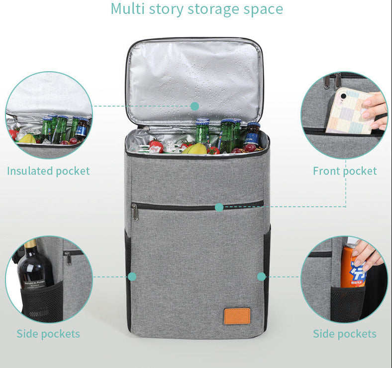 Mochila térmica para lanche,  Mochila Térmica "Ativo"