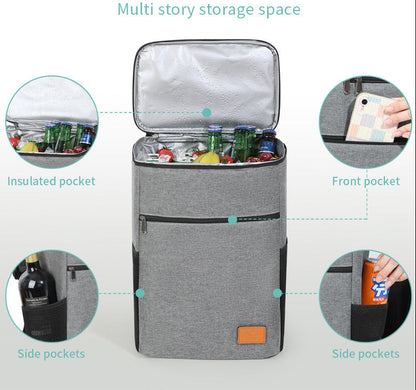 Mochila térmica para lanche,  Mochila Térmica "Ativo"