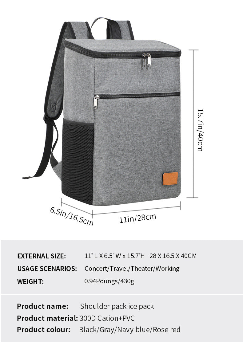 Mochila térmica para lanche,  Mochila Térmica "Ativo"