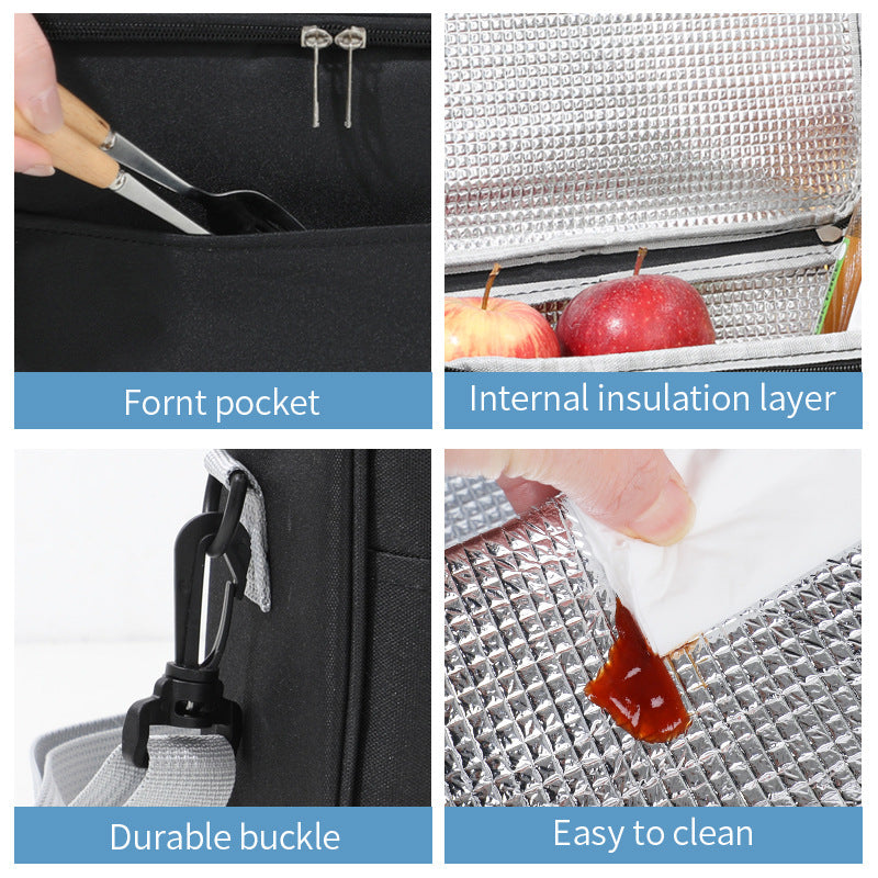 Lancheira tiracolo; Lancheira Térmica Crossbody "Fresh & Go"