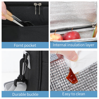 Lancheira tiracolo; Lancheira Térmica Crossbody "Fresh & Go"