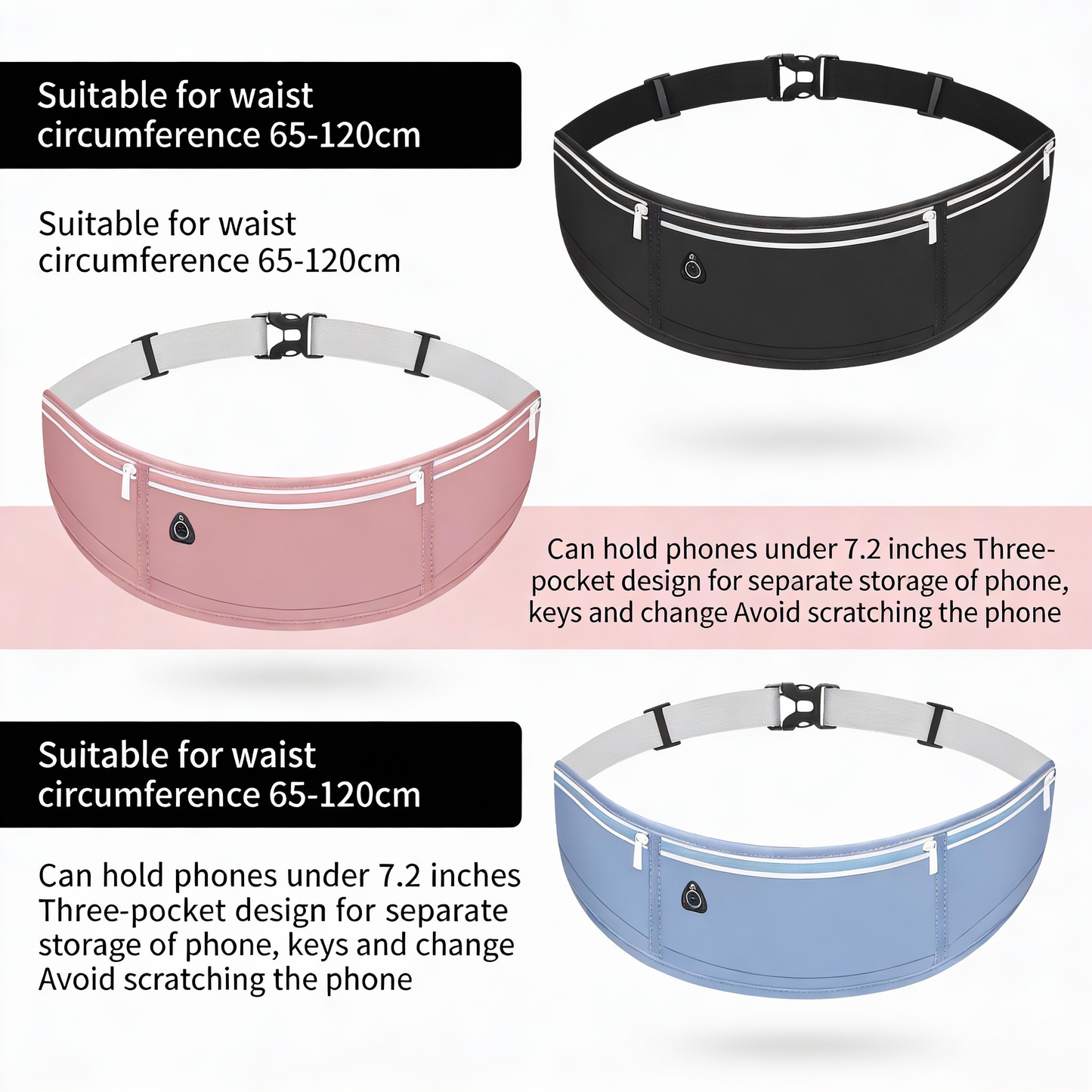 Bolsa de Cintura para Corrida "RunLite"